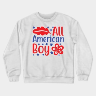 All American Boy Crewneck Sweatshirt